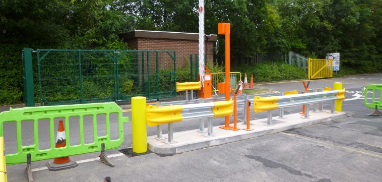 Armco vehicle Barrier Boundary Services Ltd 2