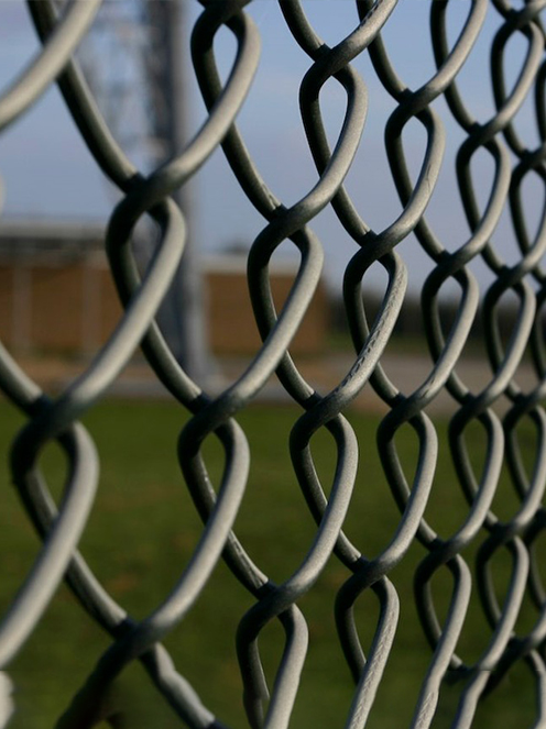 Chainlink fencing Demonstration Image..