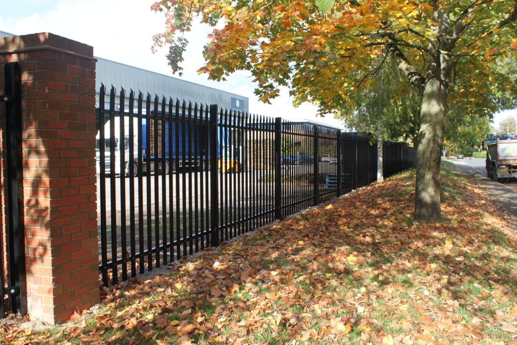 Intamarque Palisade Fencing Black Boundary Services.2