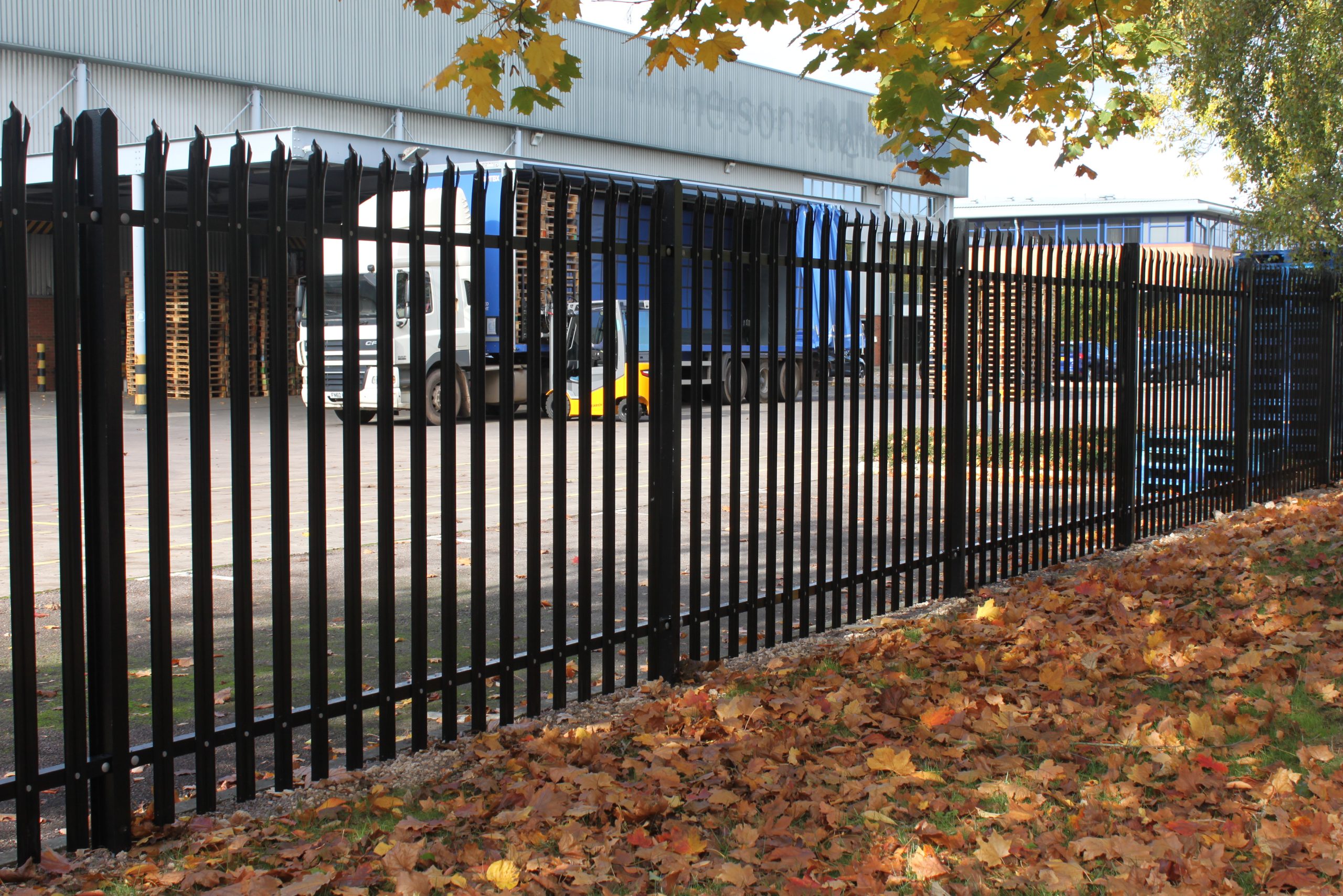 Intamarque Palisade Fencing Black Boundary Services.3