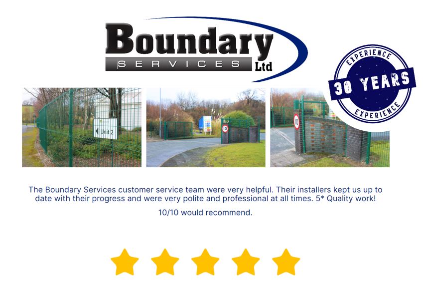 Boundary Services Customer Feedback