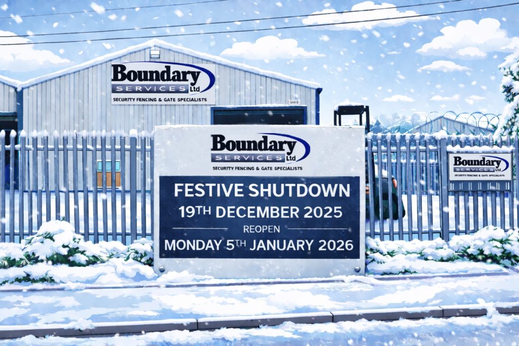 Boundary Services Christmas Shutdown 2025